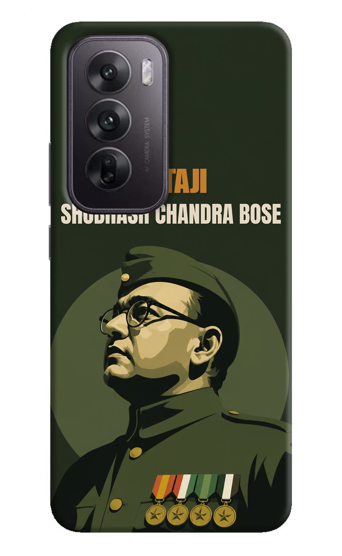 Netaji Legacy Oppo Reno12 5G Back Cover