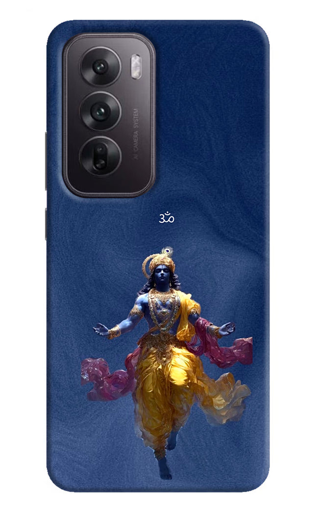 Cosmic Krishna Oppo Reno12 5G Hard Case Back Cover by Casekaro
