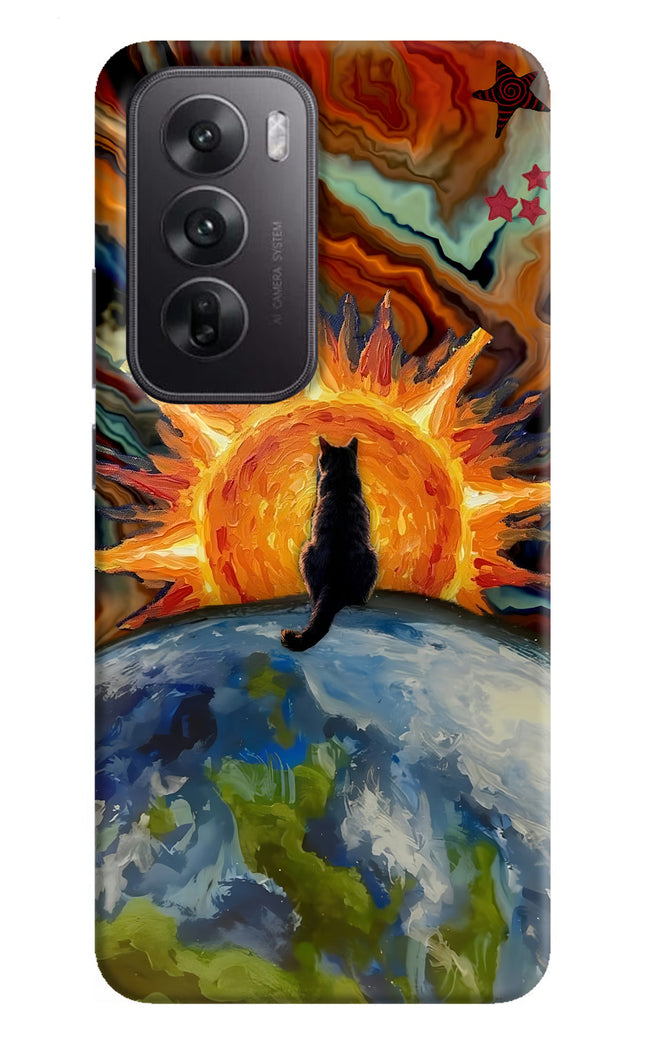 Sunrise Beyond Oppo Reno12 5G Hard Case Back Cover by Casekaro
