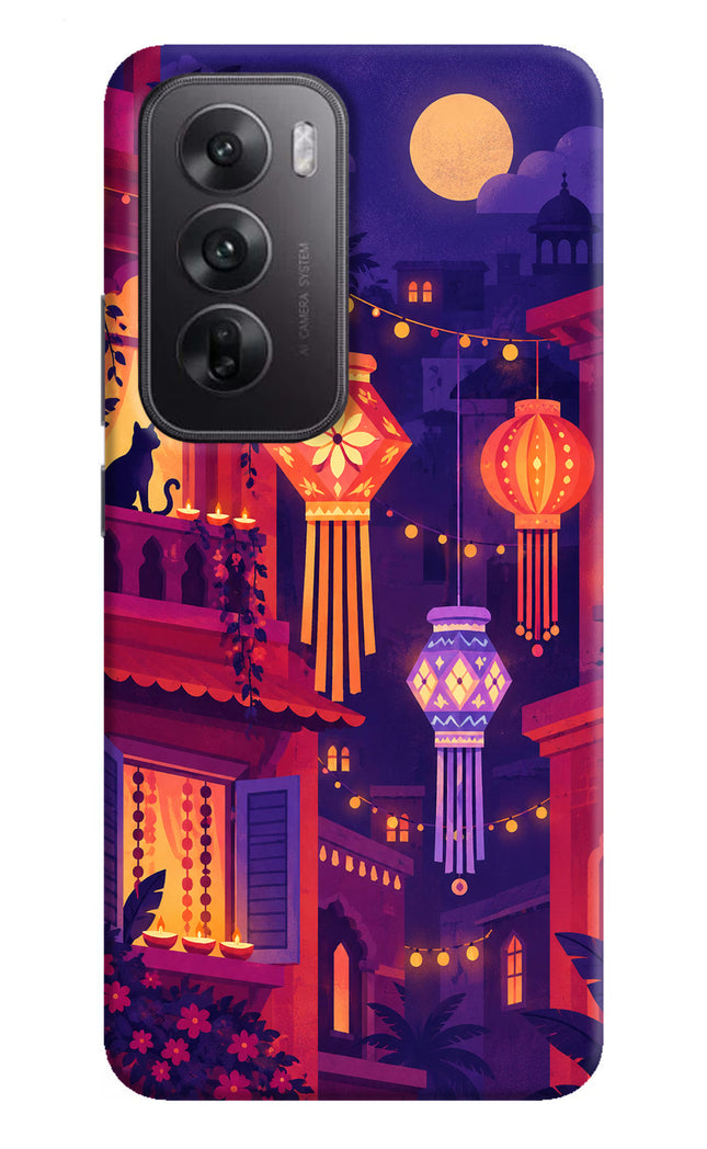 Lantern Lane Oppo Reno12 5G Hard Case Back Cover by Casekaro