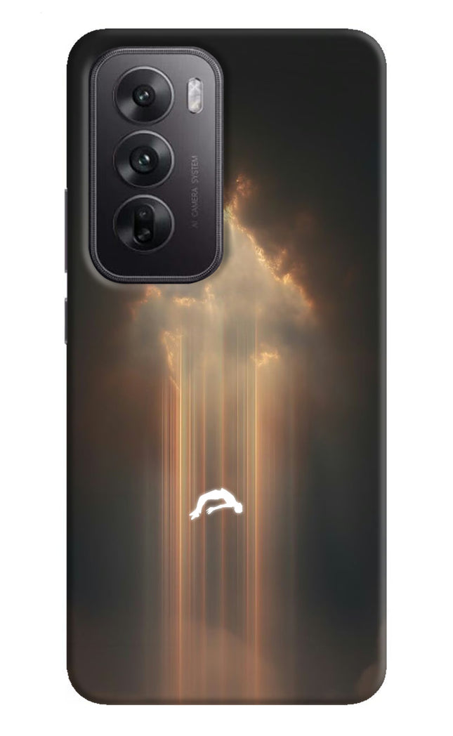 Heavenly Beam Oppo Reno12 5G Hard Case Back Cover by Casekaro