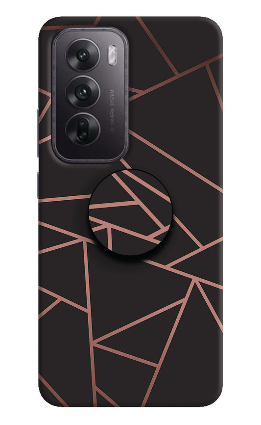 Geometric Pattern Oppo Reno12 5G Pop Case