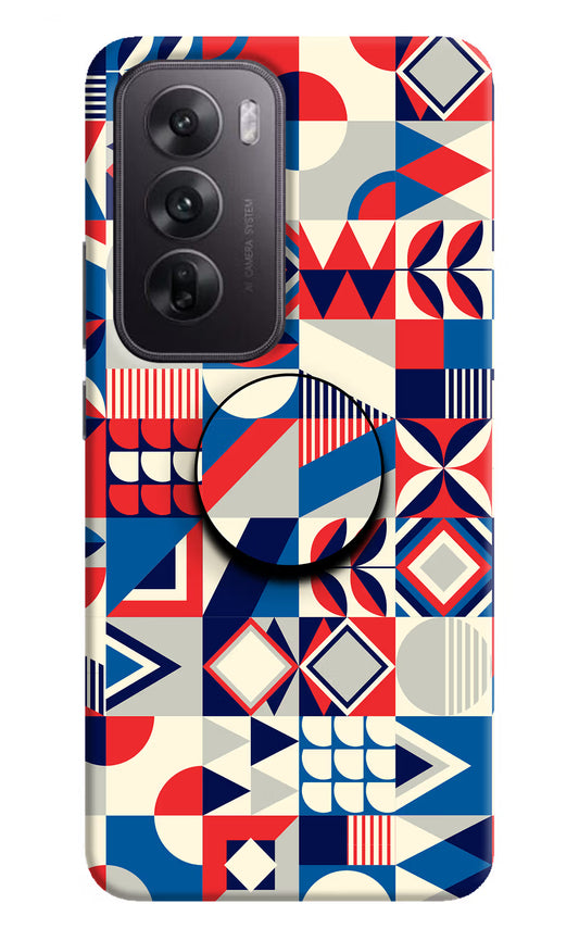 Colorful Pattern Oppo Reno12 5G Pop Case by Casekaro