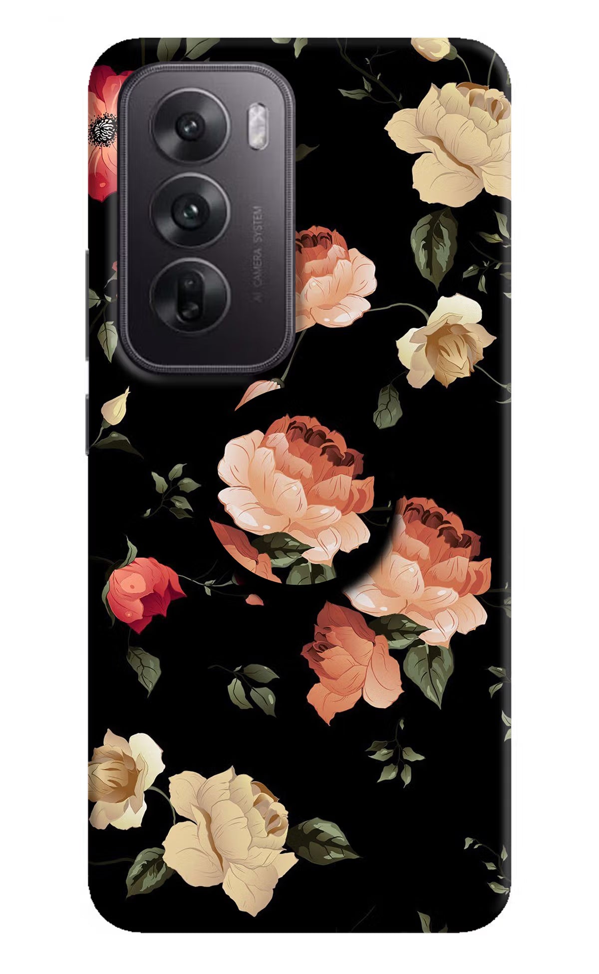 Flowers Oppo Reno12 5G Pop Case by Casekaro