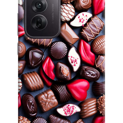 Chocolates Oppo Reno12 5G Pop Case by Casekaro