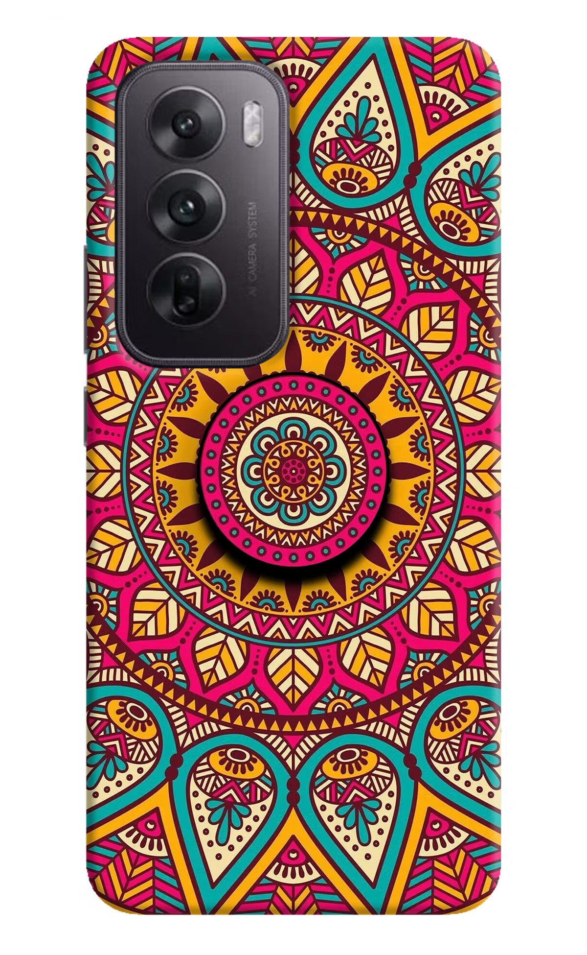 Mandala Oppo Reno12 5G Pop Case by Casekaro