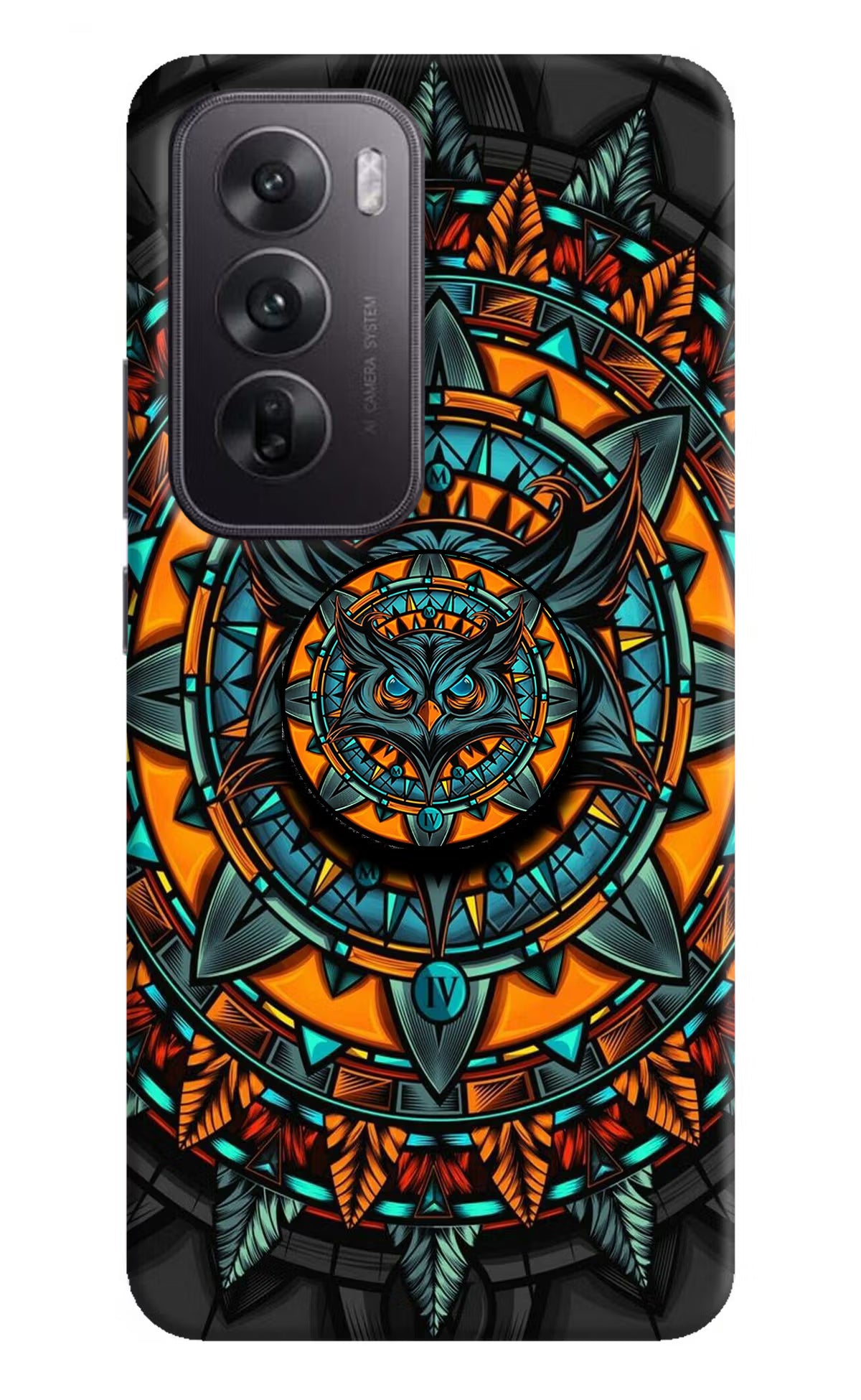 Angry Owl Oppo Reno12 5G Pop Case by Casekaro