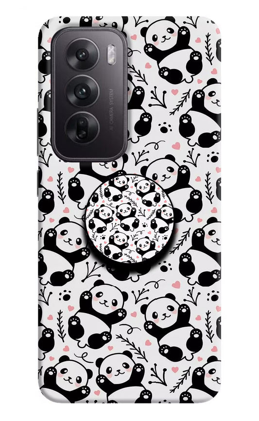 Cute Panda Oppo Reno12 5G Pop Case by Casekaro