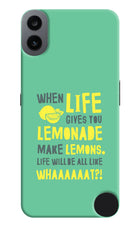 Quote CMF by Nothing Phone 1 Hard Case Back Cover by Casekaro