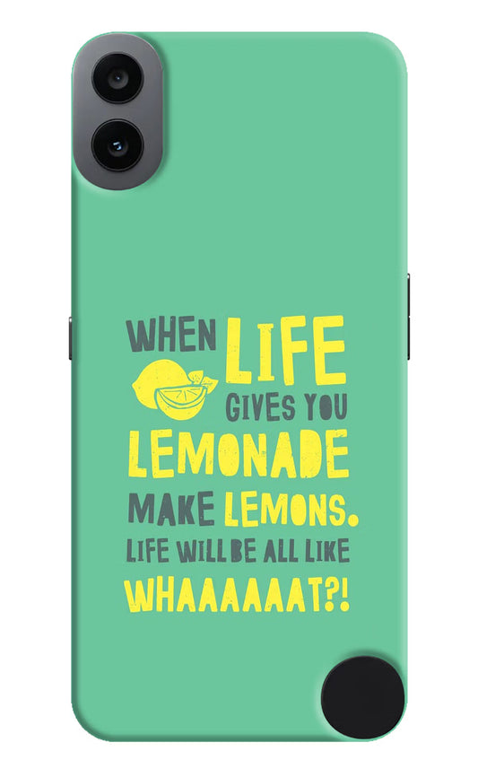 Quote CMF by Nothing Phone 1 Hard Case Back Cover by Casekaro