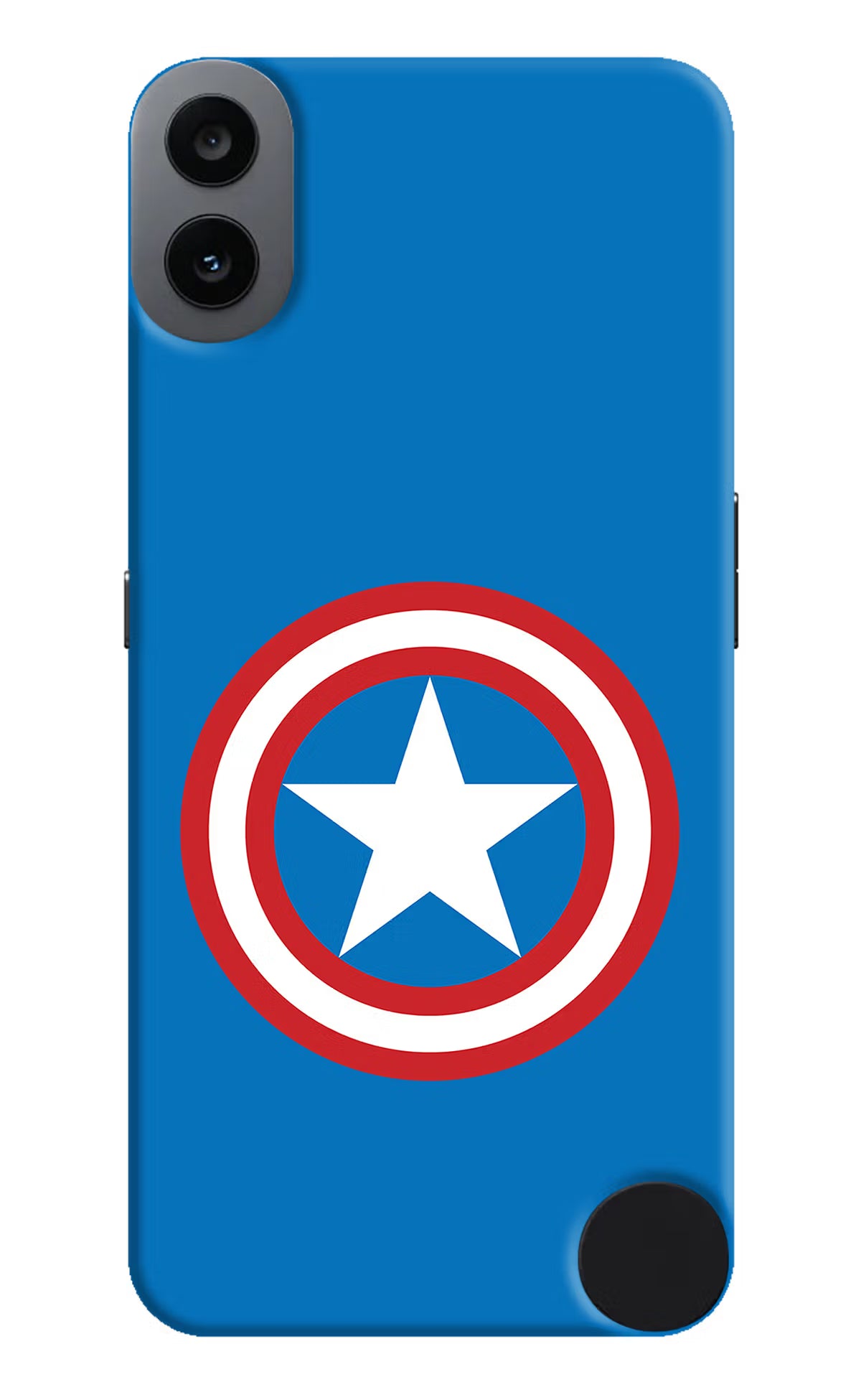 Captain America Logo CMF by Nothing Phone 1 Hard Case Back Cover by Casekaro