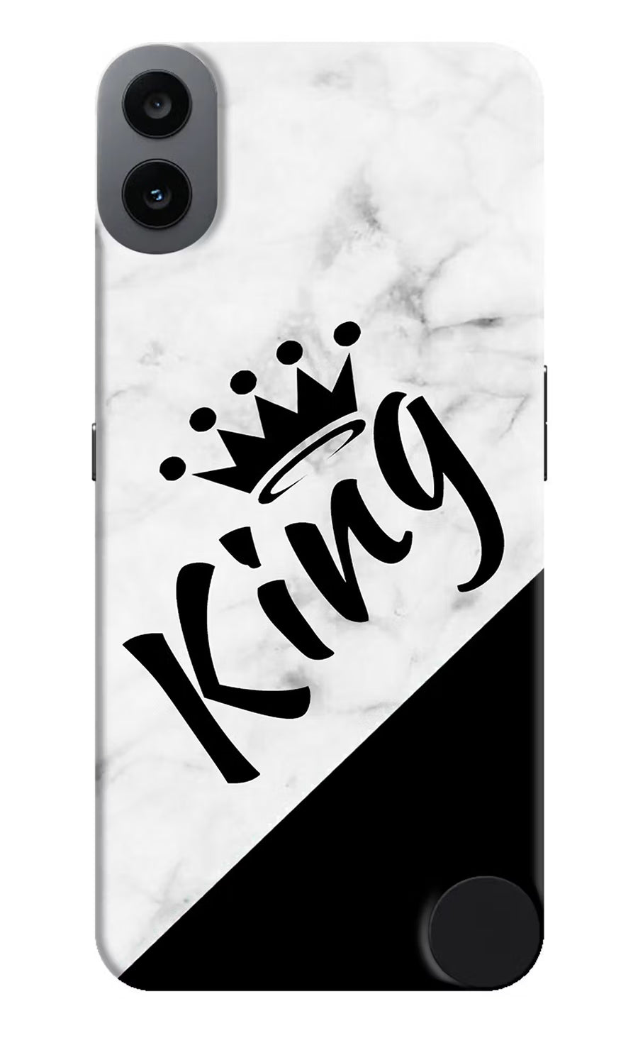 King CMF by Nothing Phone 1 Back Cover, Hard case