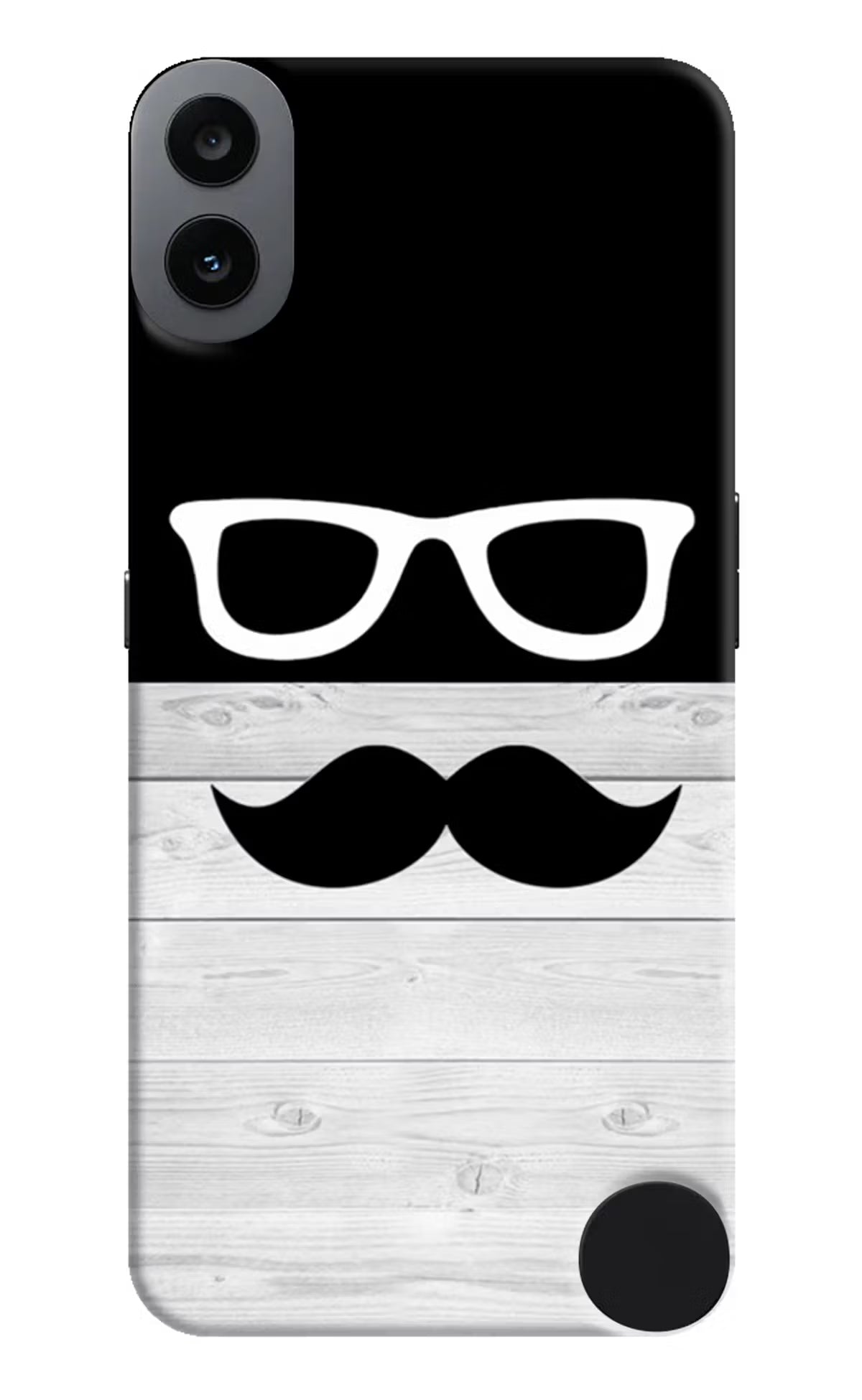 Mustache CMF by Nothing Phone 1 Hard Case Back Cover by Casekaro