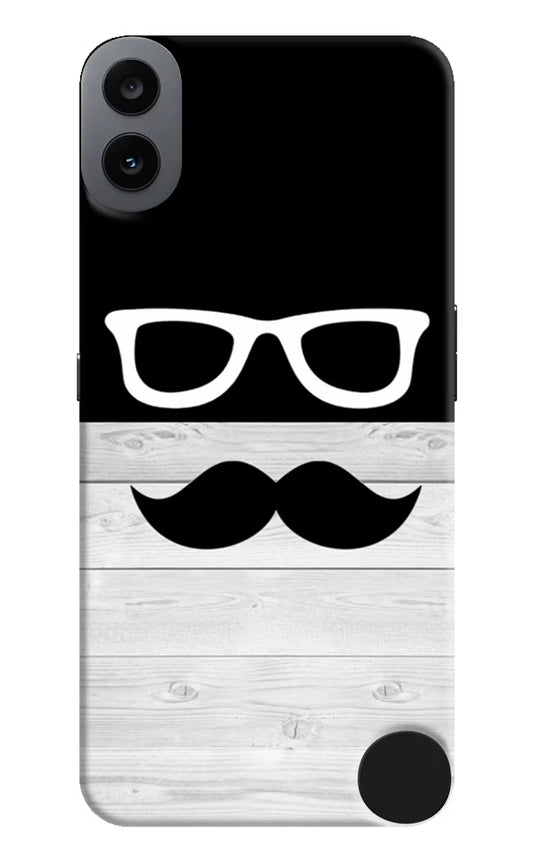 Mustache CMF by Nothing Phone 1 Hard Case Back Cover by Casekaro