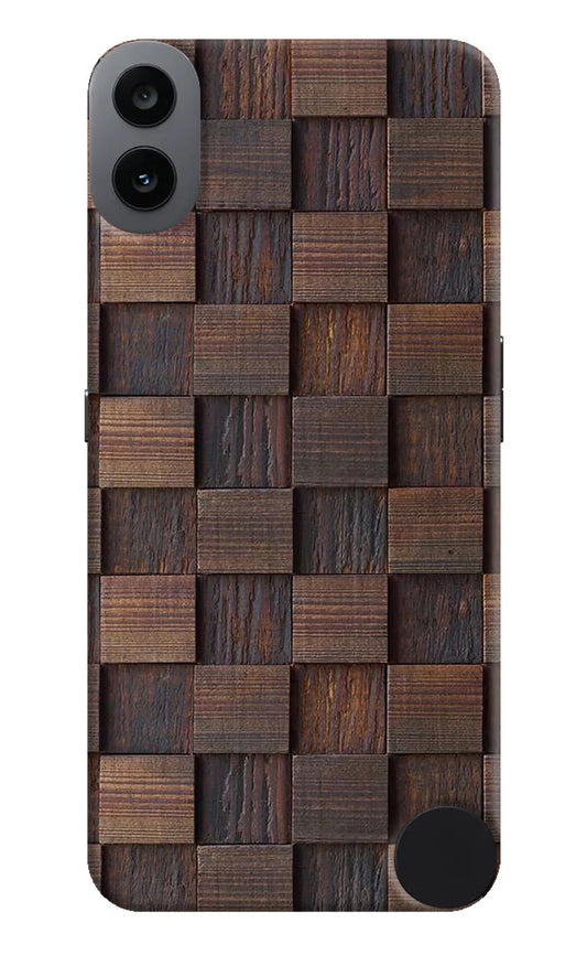 Wooden Cube Design CMF by Nothing Phone 1 Hard Case Back Cover by Casekaro