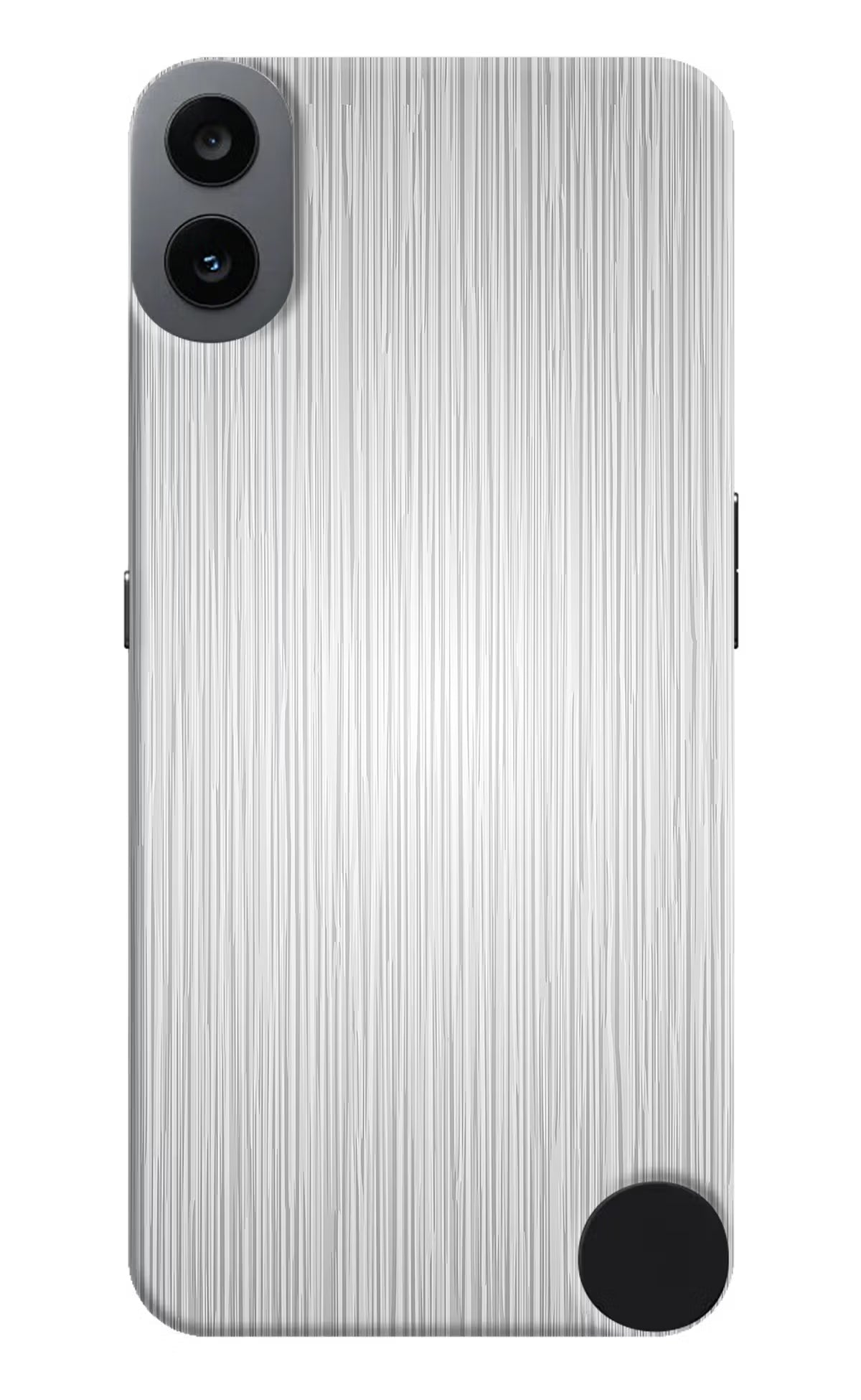 Wooden Grey Texture CMF by Nothing Phone 1 Hard Case Back Cover by Casekaro