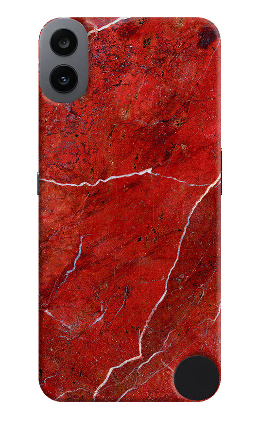 Red Marble Design CMF by Nothing Phone 1 Hard Case Back Cover by Casekaro