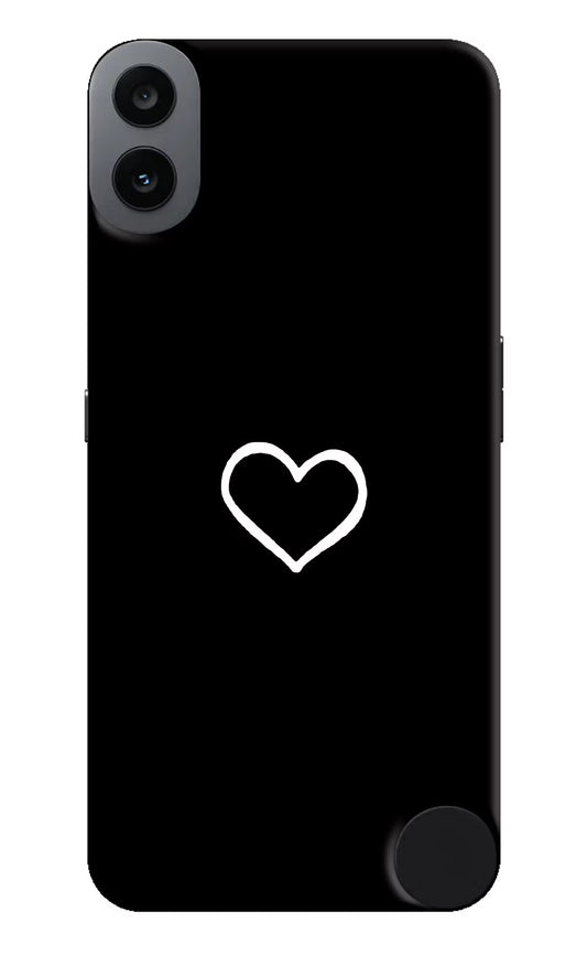 Heart CMF by Nothing Phone 1 Hard Case Back Cover by Casekaro