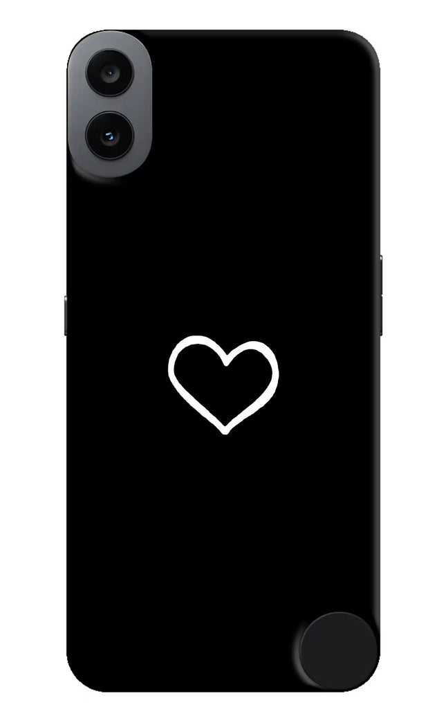 Heart CMF by Nothing Phone 1 Hard Case Back Cover by Casekaro