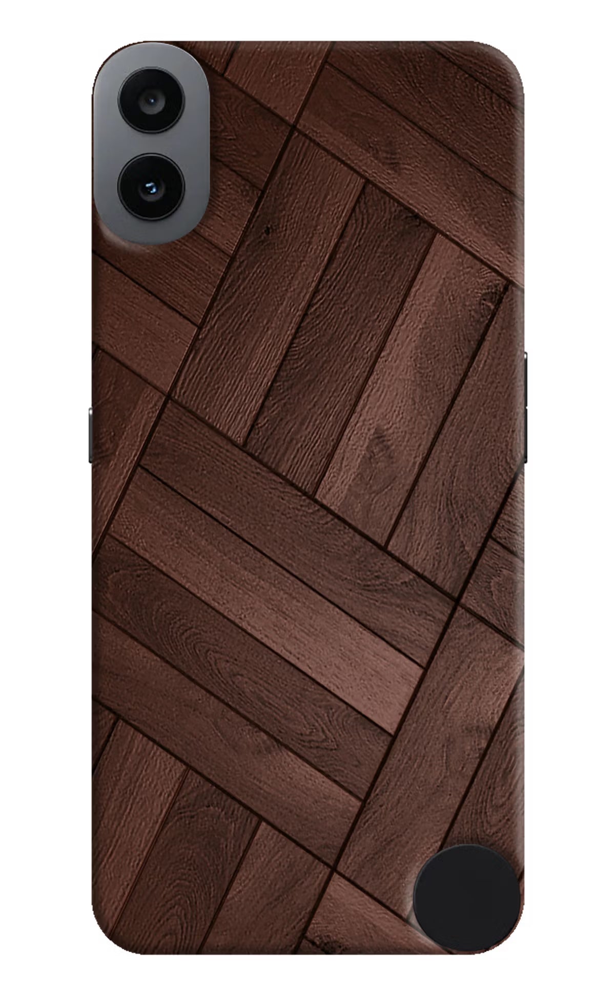 Wooden Texture Design CMF by Nothing Phone 1 Hard Case Back Cover by Casekaro