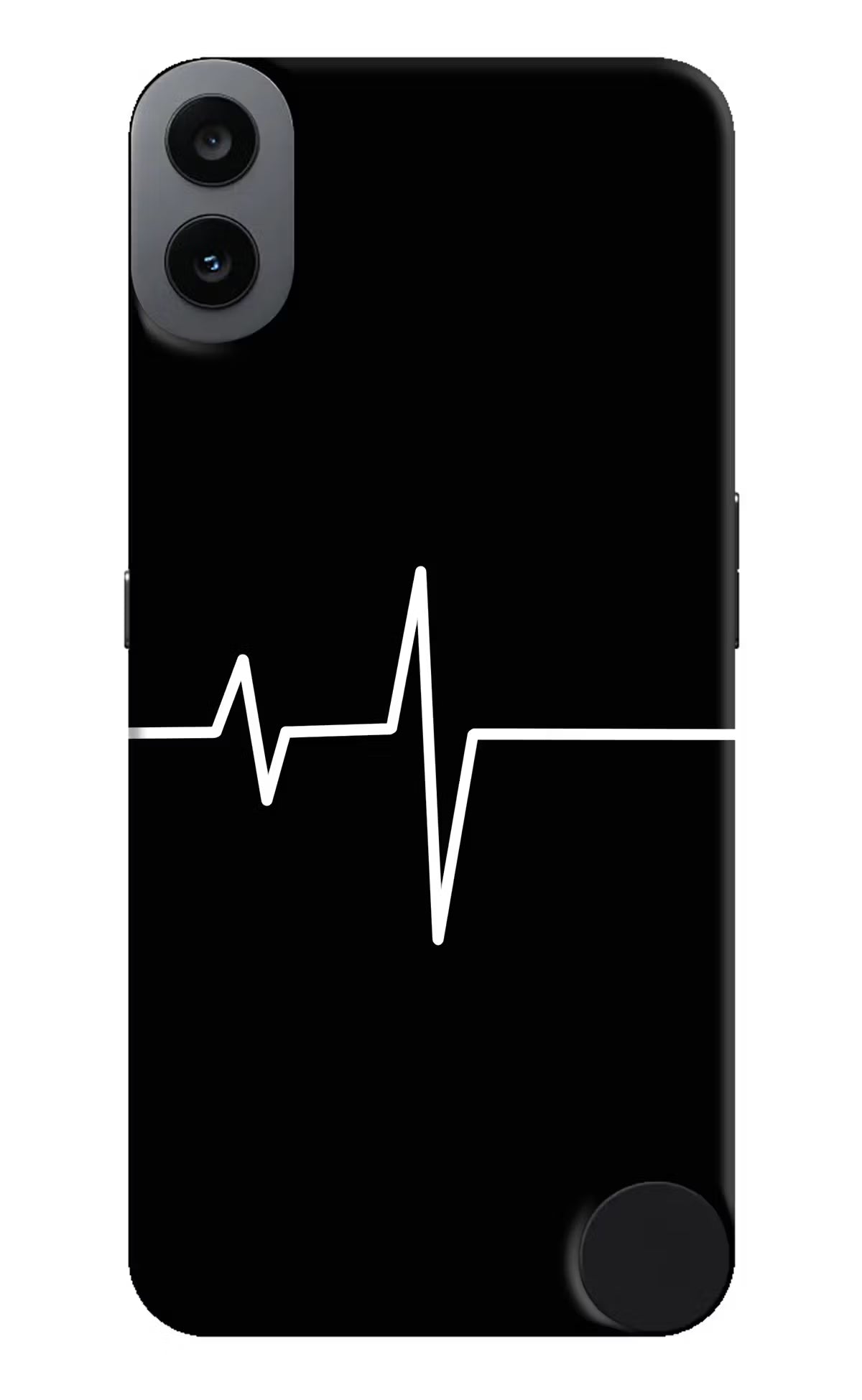 Heart Beats CMF by Nothing Phone 1 Hard Case Back Cover by Casekaro