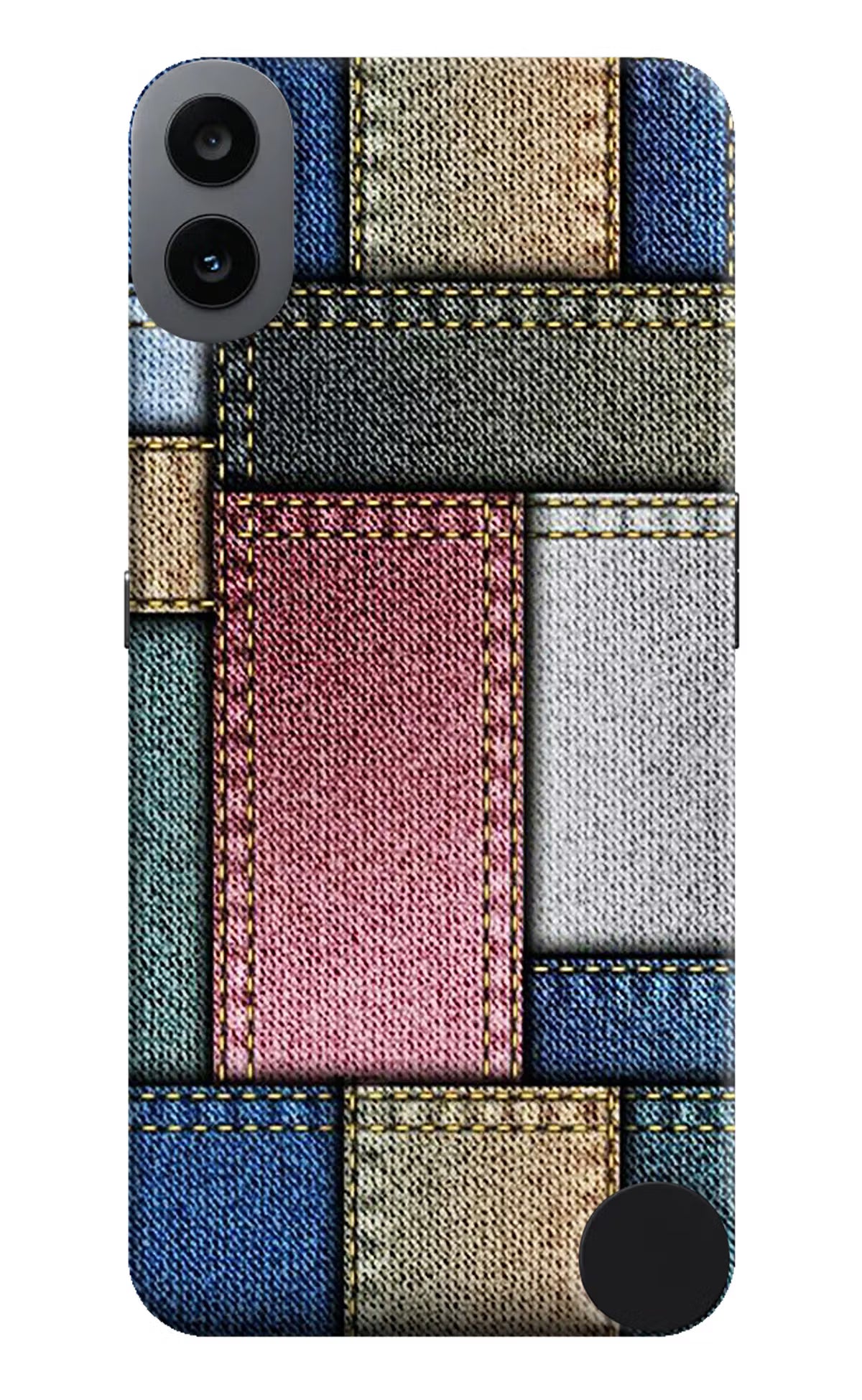 Multicolor Jeans CMF by Nothing Phone 1 Hard Case Back Cover by Casekaro