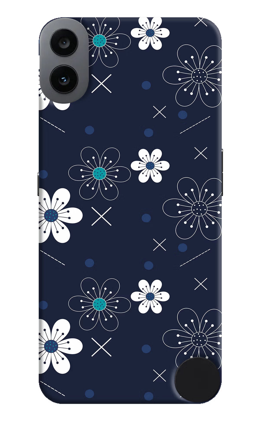 Flowers CMF by Nothing Phone 1 Back Cover, Hard case