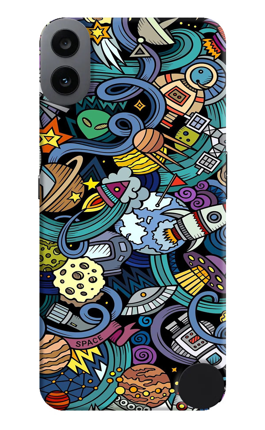 Space Abstract CMF by Nothing Phone 1 Back Cover, Hard case
