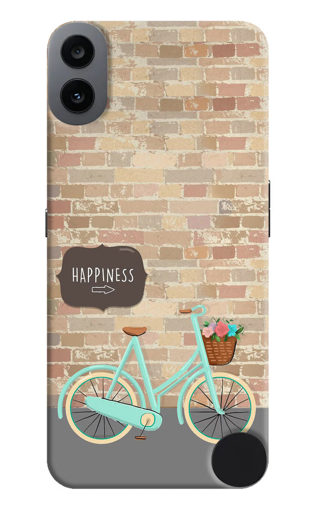 Happiness Artwork CMF by Nothing Phone 1 Hard Case Back Cover by Casekaro