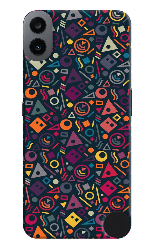Geometric Abstract CMF by Nothing Phone 1 Hard Case Back Cover by Casekaro