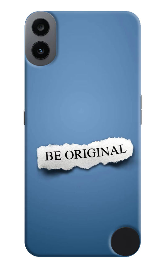 Be Original CMF by Nothing Phone 1 Hard Case Back Cover by Casekaro