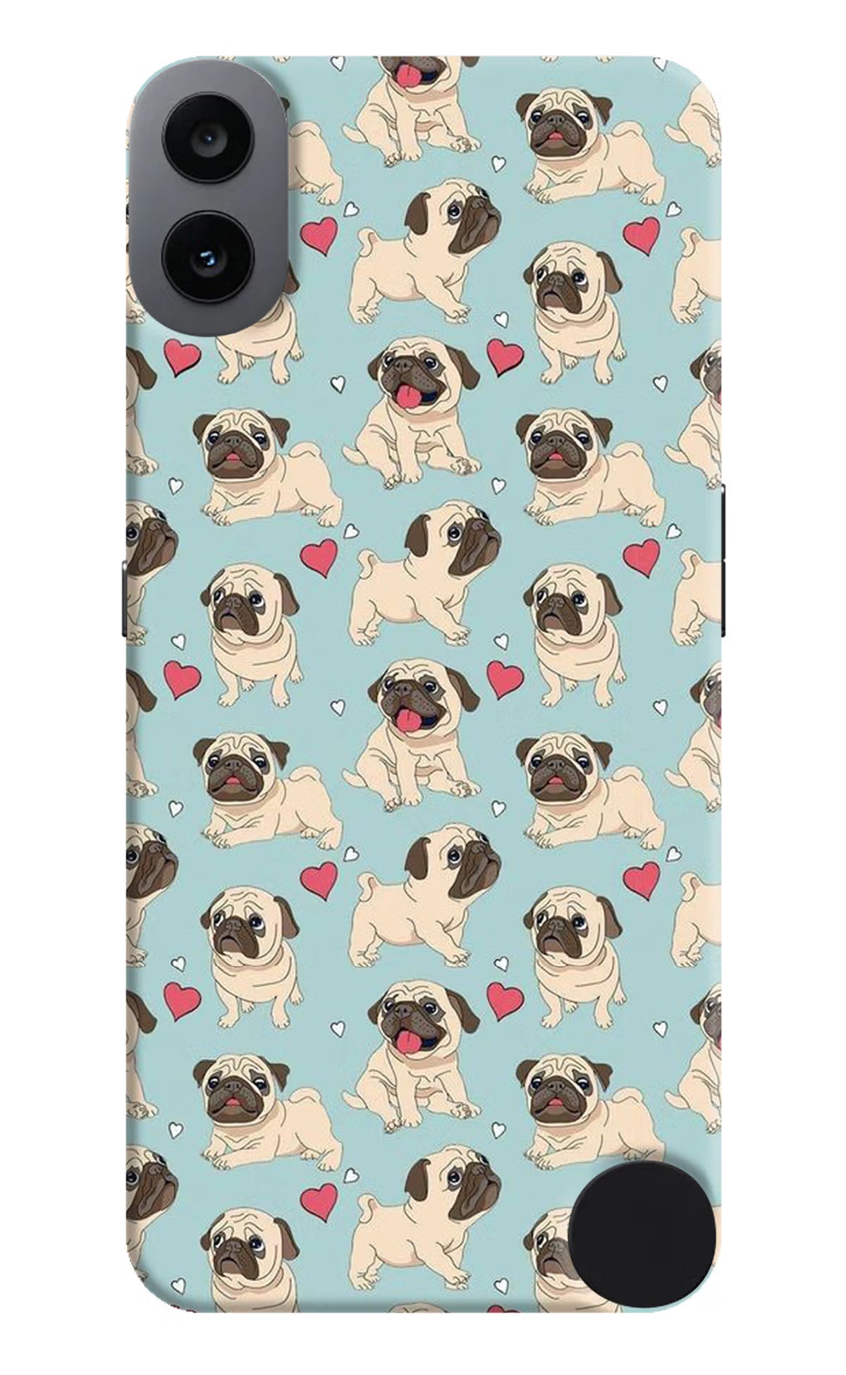 Pug Dog CMF by Nothing Phone 1 Hard Case Back Cover by Casekaro