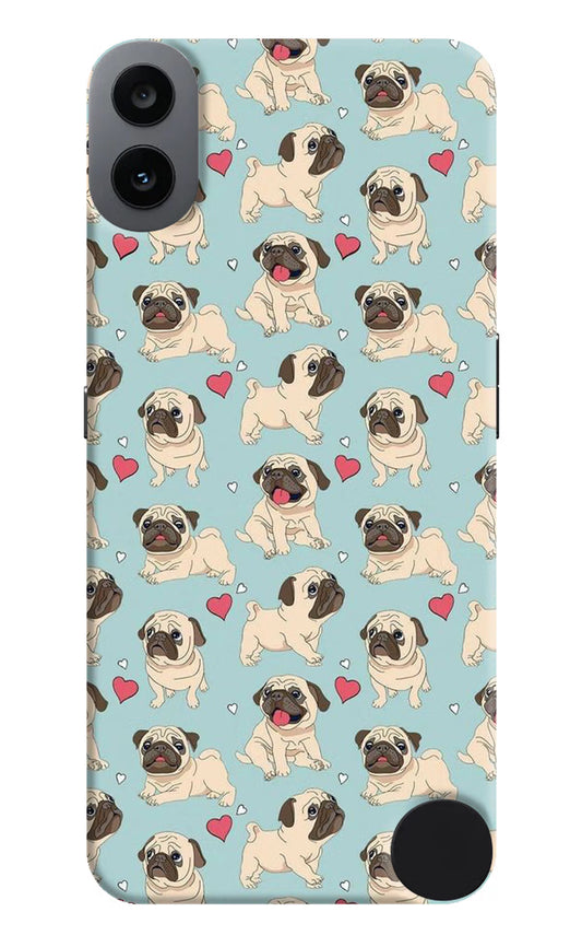 Pug Dog CMF by Nothing Phone 1 Hard Case Back Cover by Casekaro
