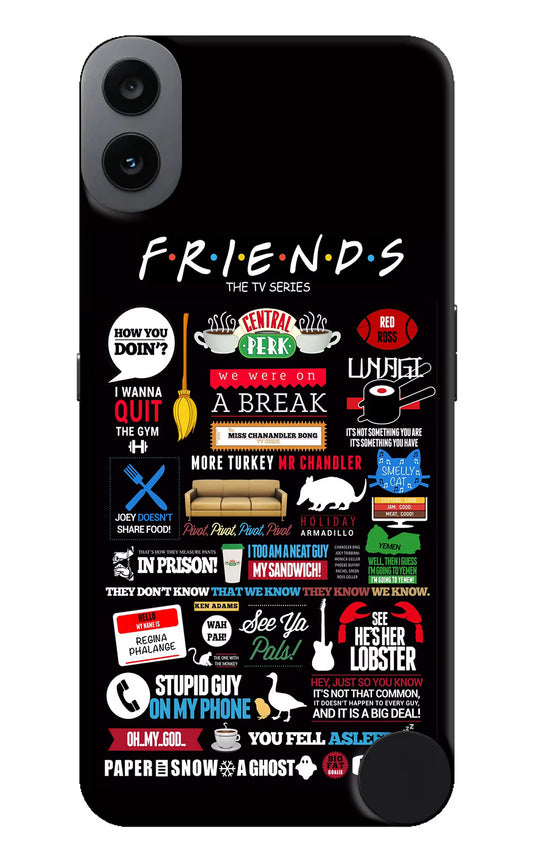 FRIENDS CMF by Nothing Phone 1 Hard Case Back Cover by Casekaro
