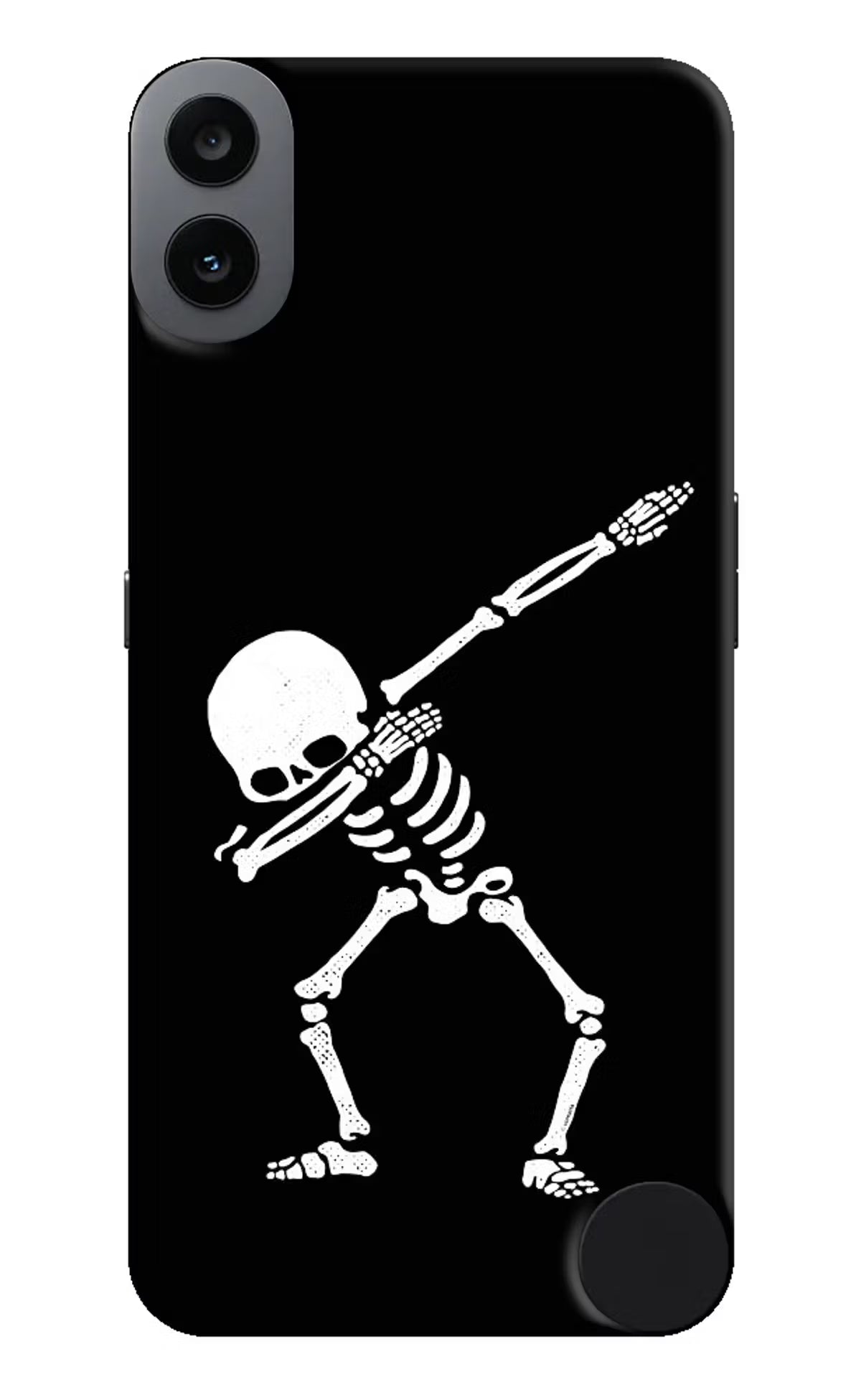 Dabbing Skeleton Art CMF by Nothing Phone 1 Hard Case Back Cover by Casekaro