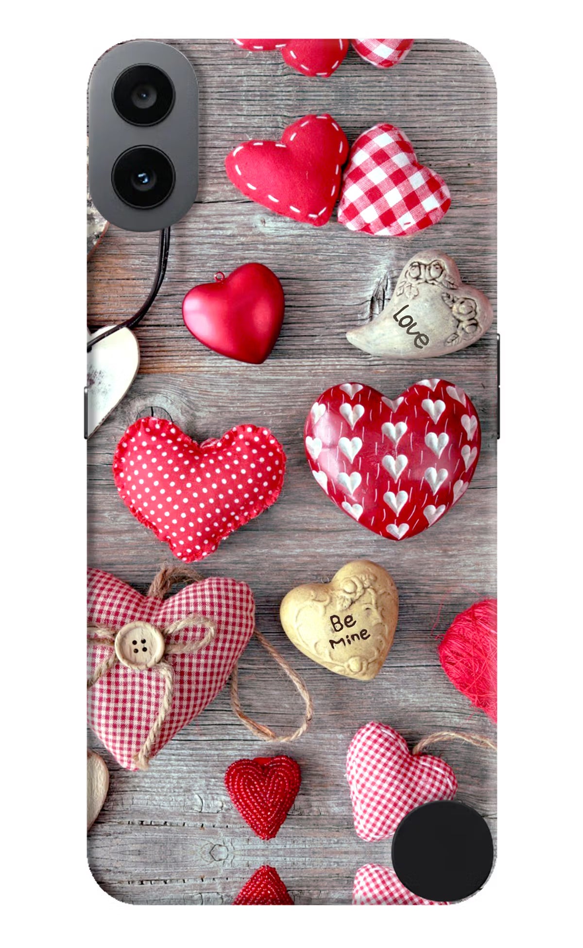 Love Wallpaper CMF by Nothing Phone 1 Hard Case Back Cover by Casekaro