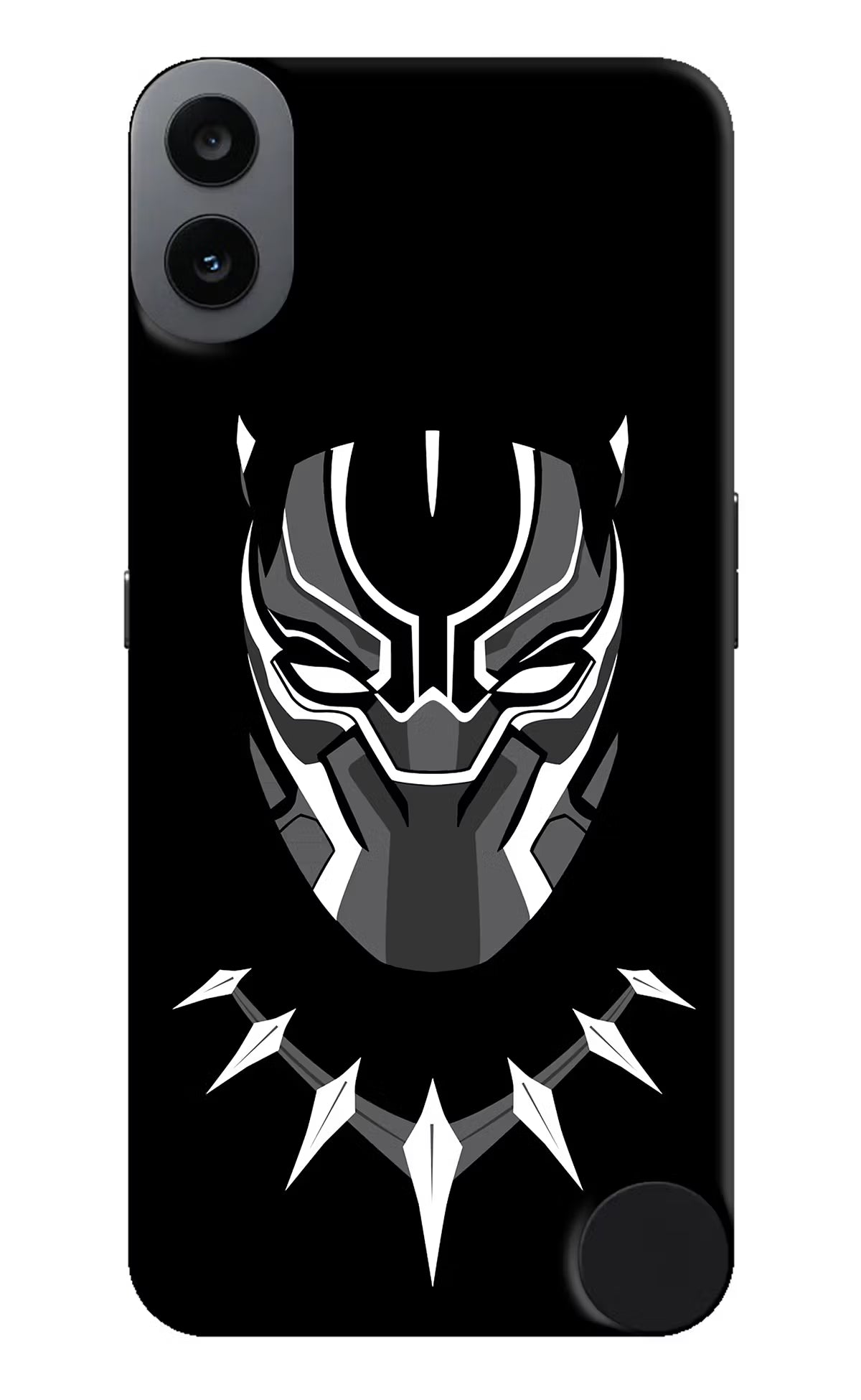 Black Panther CMF by Nothing Phone 1 Hard Case Back Cover by Casekaro