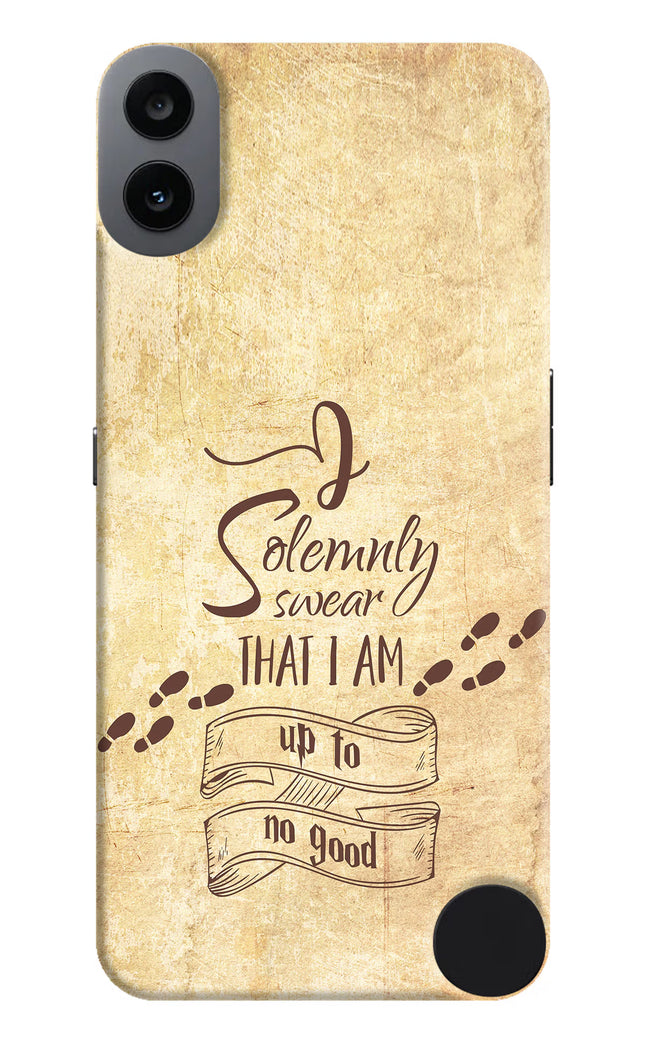 I Solemnly swear that i up to no good CMF by Nothing Phone 1 Hard Case Back Cover by Casekaro