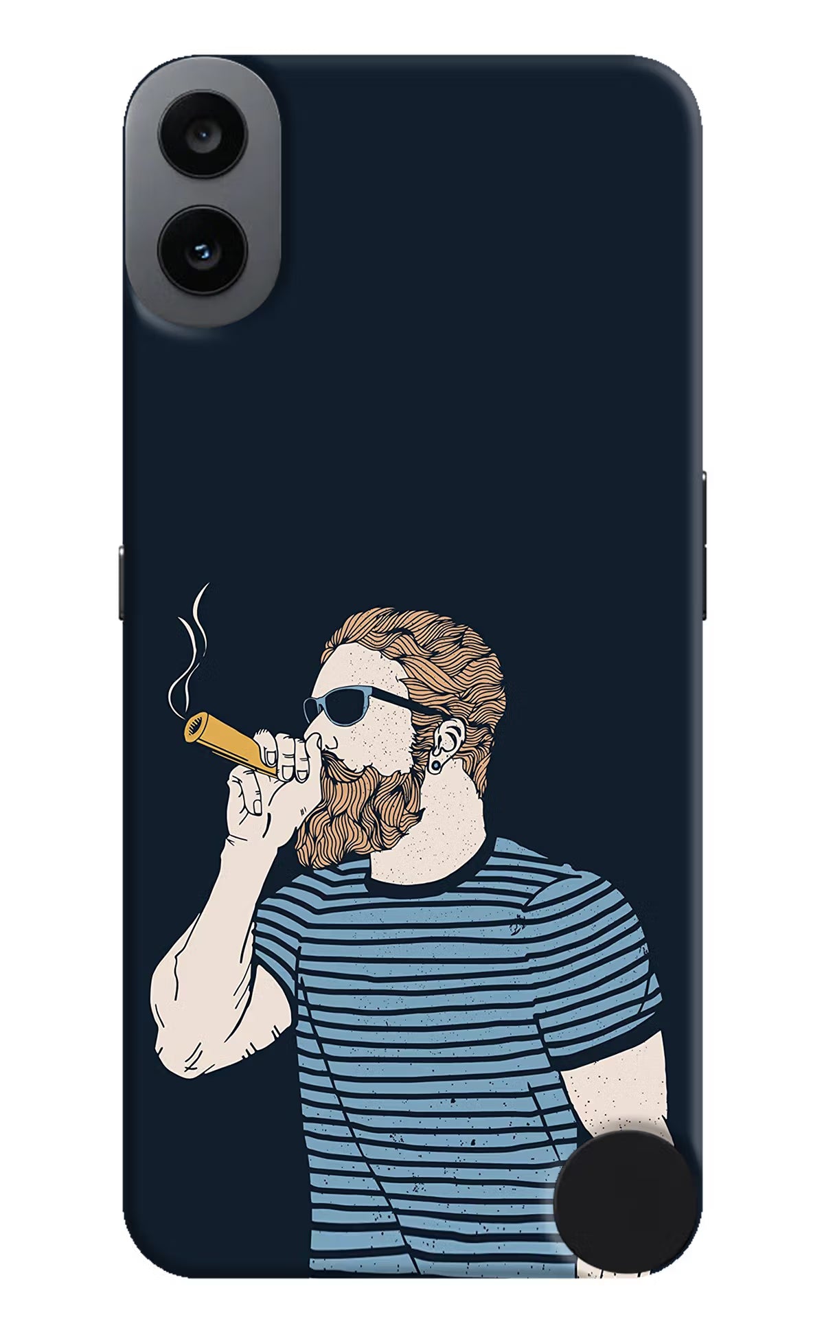 Smoking CMF by Nothing Phone 1 Hard Case Back Cover by Casekaro