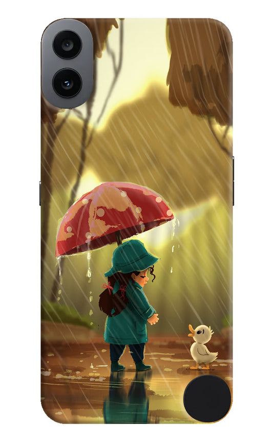 Rainy Day CMF by Nothing Phone 1 Hard Case Back Cover by Casekaro