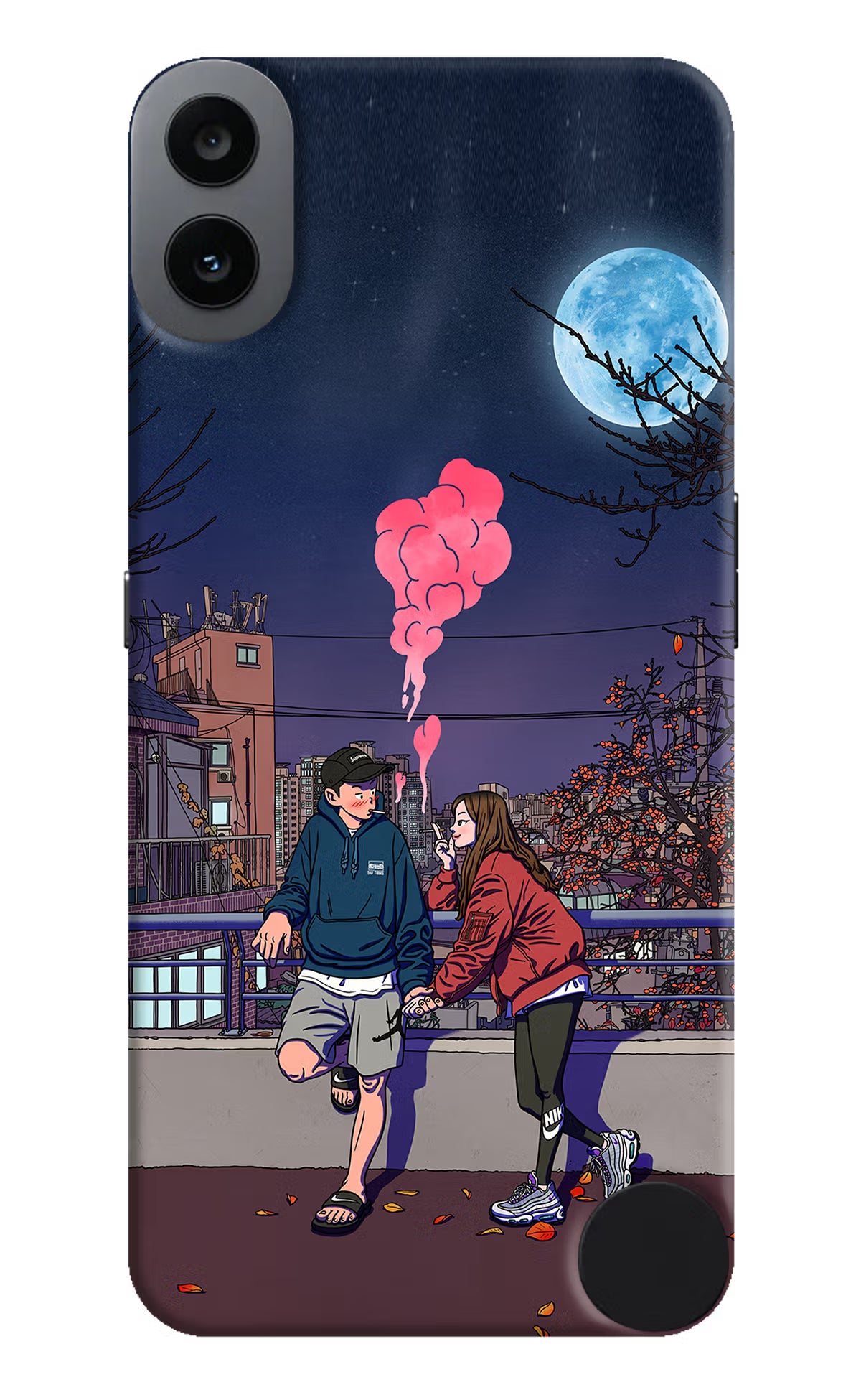 Chilling Couple CMF by Nothing Phone 1 Hard Case Back Cover by Casekaro