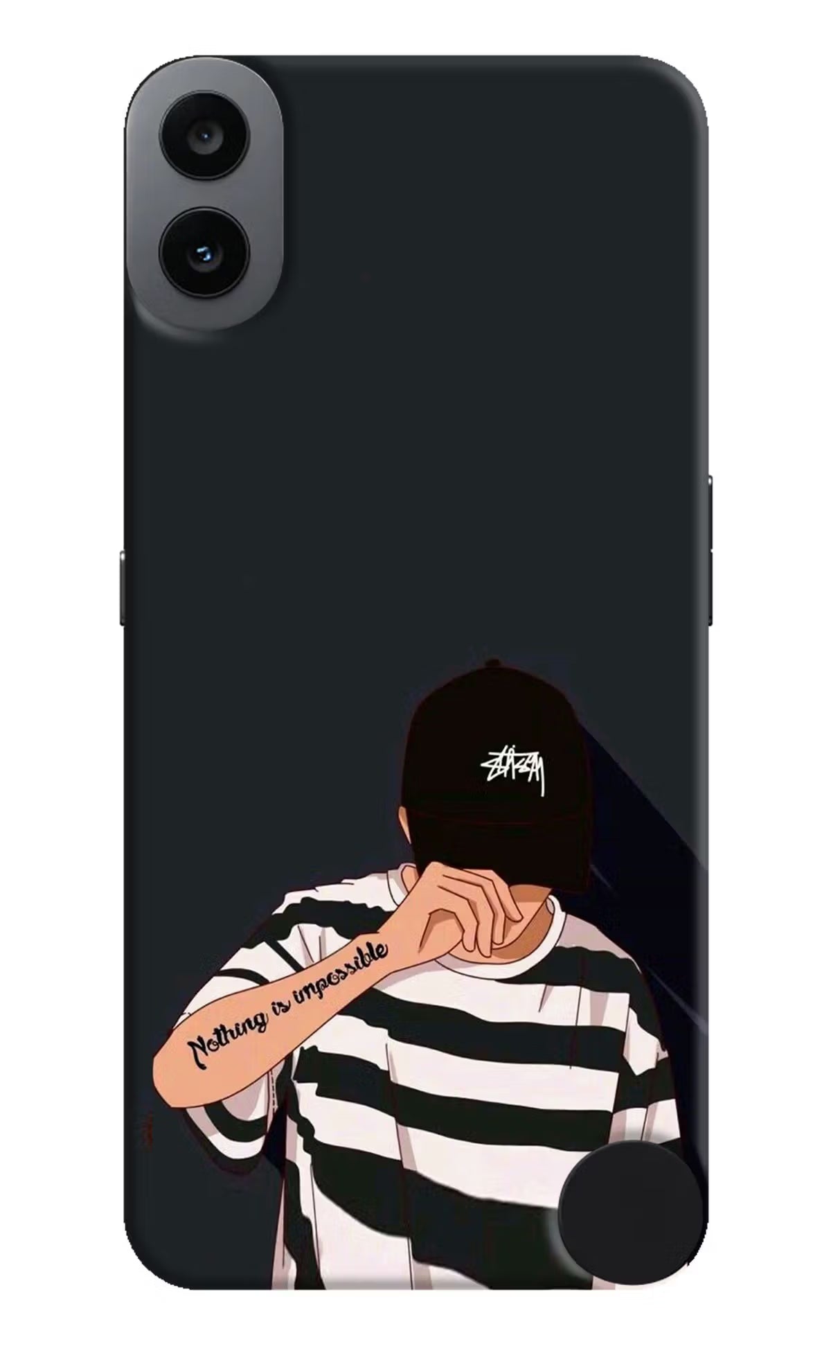 Aesthetic Boy CMF by Nothing Phone 1 Hard Case Back Cover by Casekaro