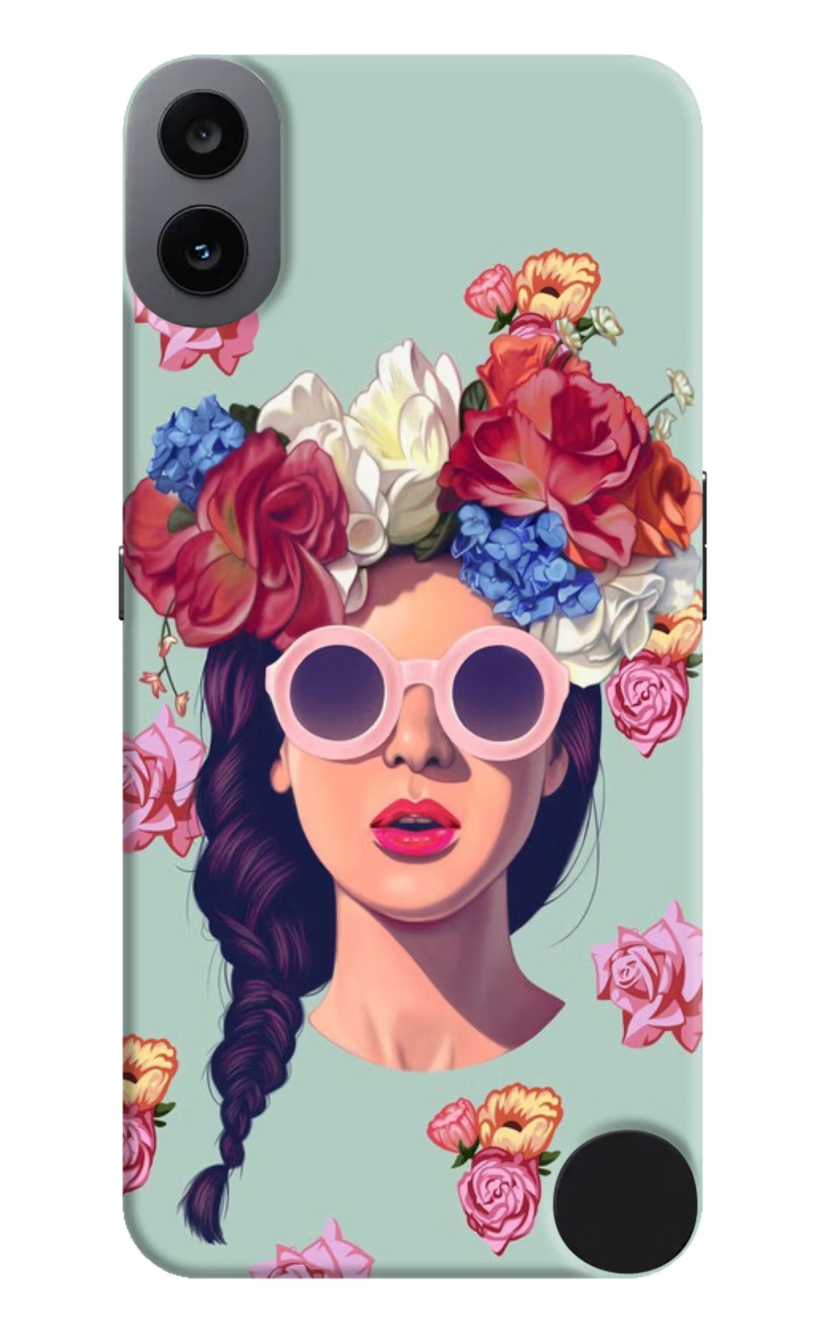 Pretty Girl CMF by Nothing Phone 1 Hard Case Back Cover by Casekaro