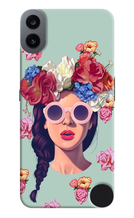 Pretty Girl CMF by Nothing Phone 1 Hard Case Back Cover by Casekaro