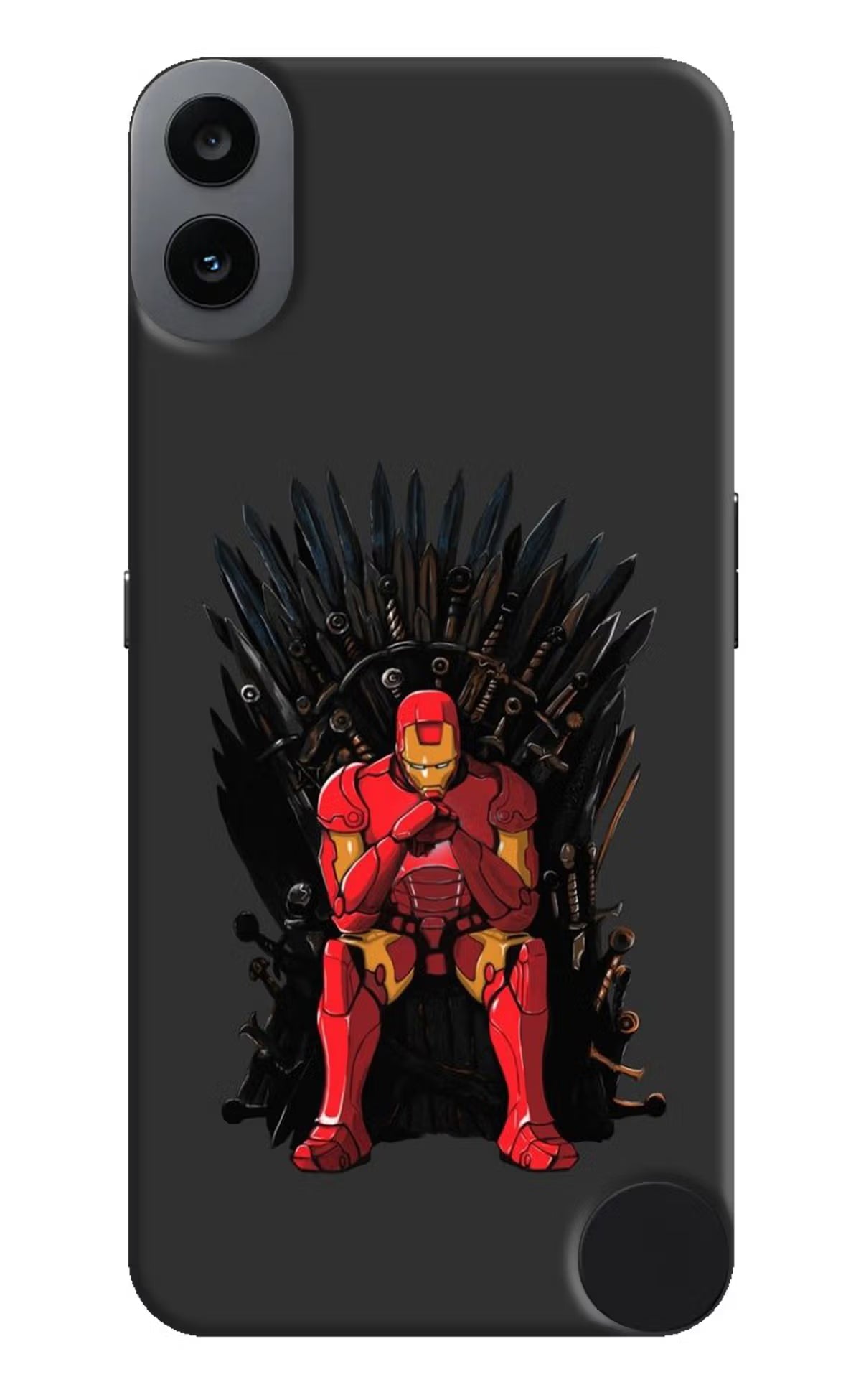 Ironman Throne CMF by Nothing Phone 1 Hard Case Back Cover by Casekaro