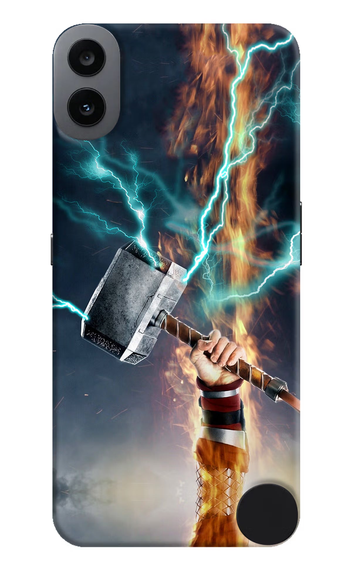 Thor Hammer Mjolnir CMF by Nothing Phone 1 Hard Case Back Cover by Casekaro