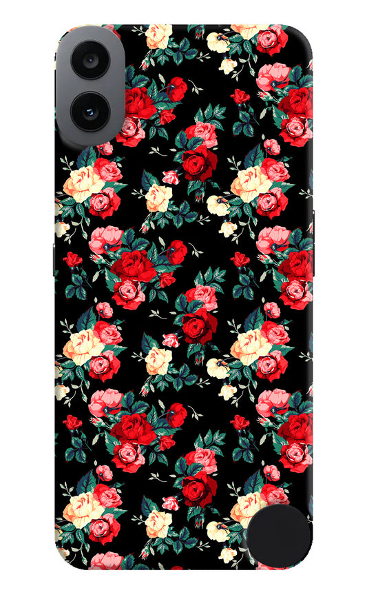 Rose Pattern CMF by Nothing Phone 1 Hard Case Back Cover by Casekaro