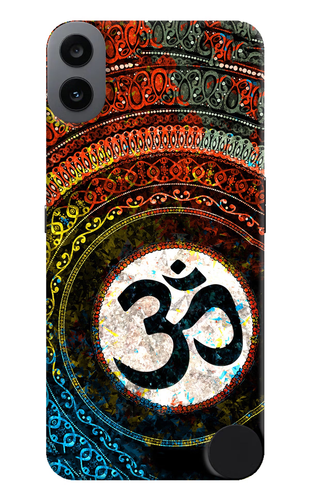 Om Cultural CMF by Nothing Phone 1 Hard Case Back Cover by Casekaro