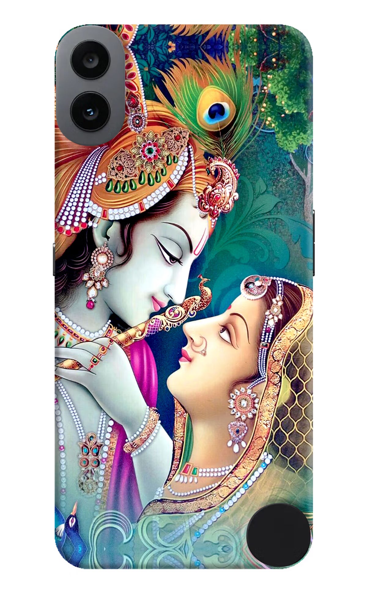 Lord Radha Krishna CMF by Nothing Phone 1 Hard Case Back Cover by Casekaro