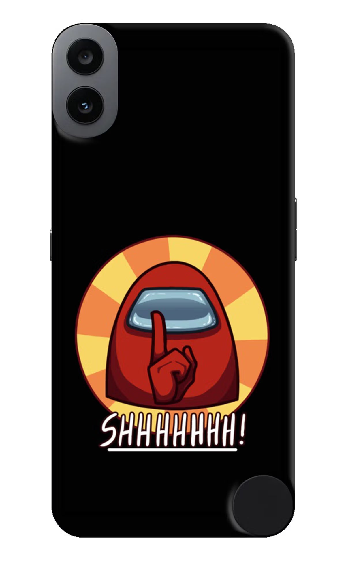 Among Us Shhh! CMF by Nothing Phone 1 Hard Case Back Cover by Casekaro